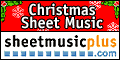 Sheet Music Plus Christmas page